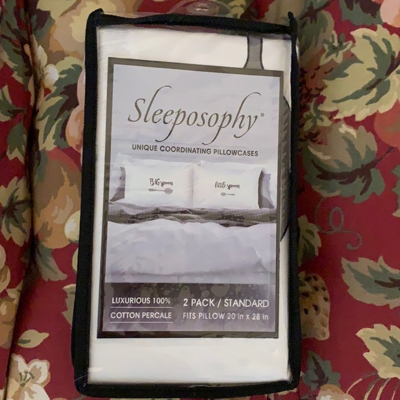 Sleeposophy Fun Standard Pillowcases Big Spoon Little Spoon - Picture 7 of 7